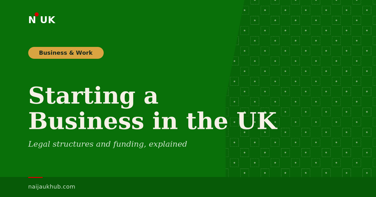 Starting a Small Business as a Nigerian Immigrant in the UK